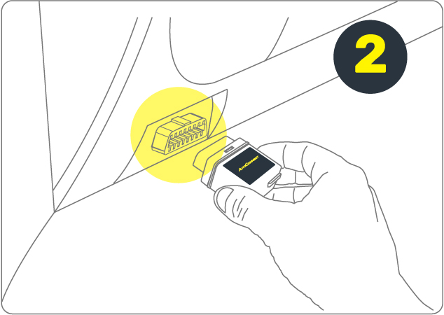 Step OBDII GPS Tracking Device Installation